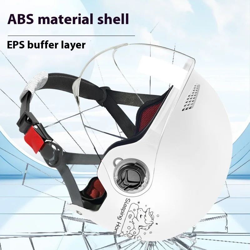 Universal Bike Helmet High Strength ABS Safety Protection Adjustable Comfortable Breathable For Cycling Motorcycle Riding