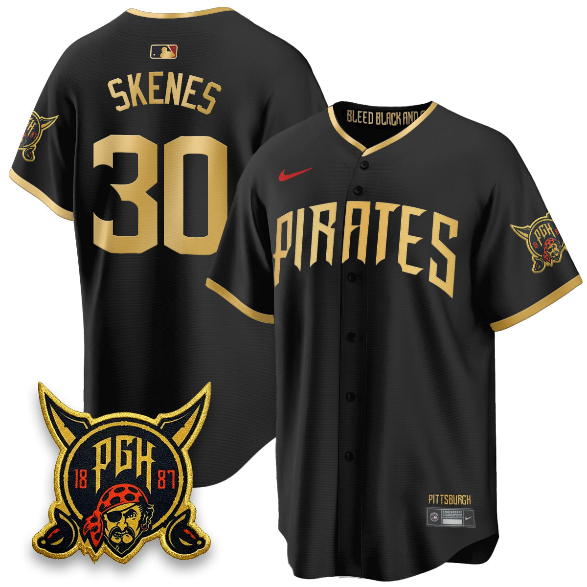 PIT 2026 City Connect Vapor Limited Jersey - All Stitched