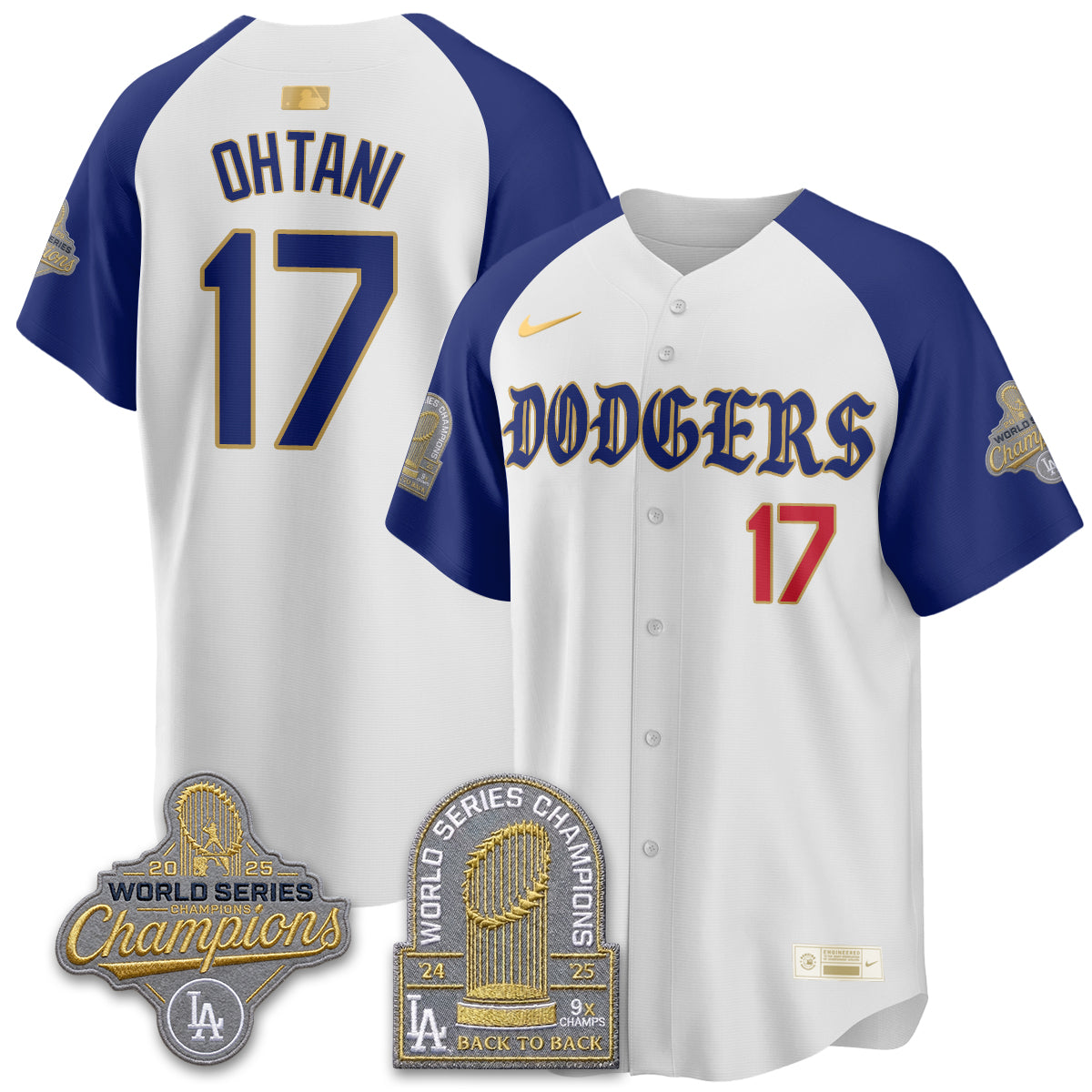 LAD Vapor Limited Jersey - Back to Back 9x Champs - All Stitched