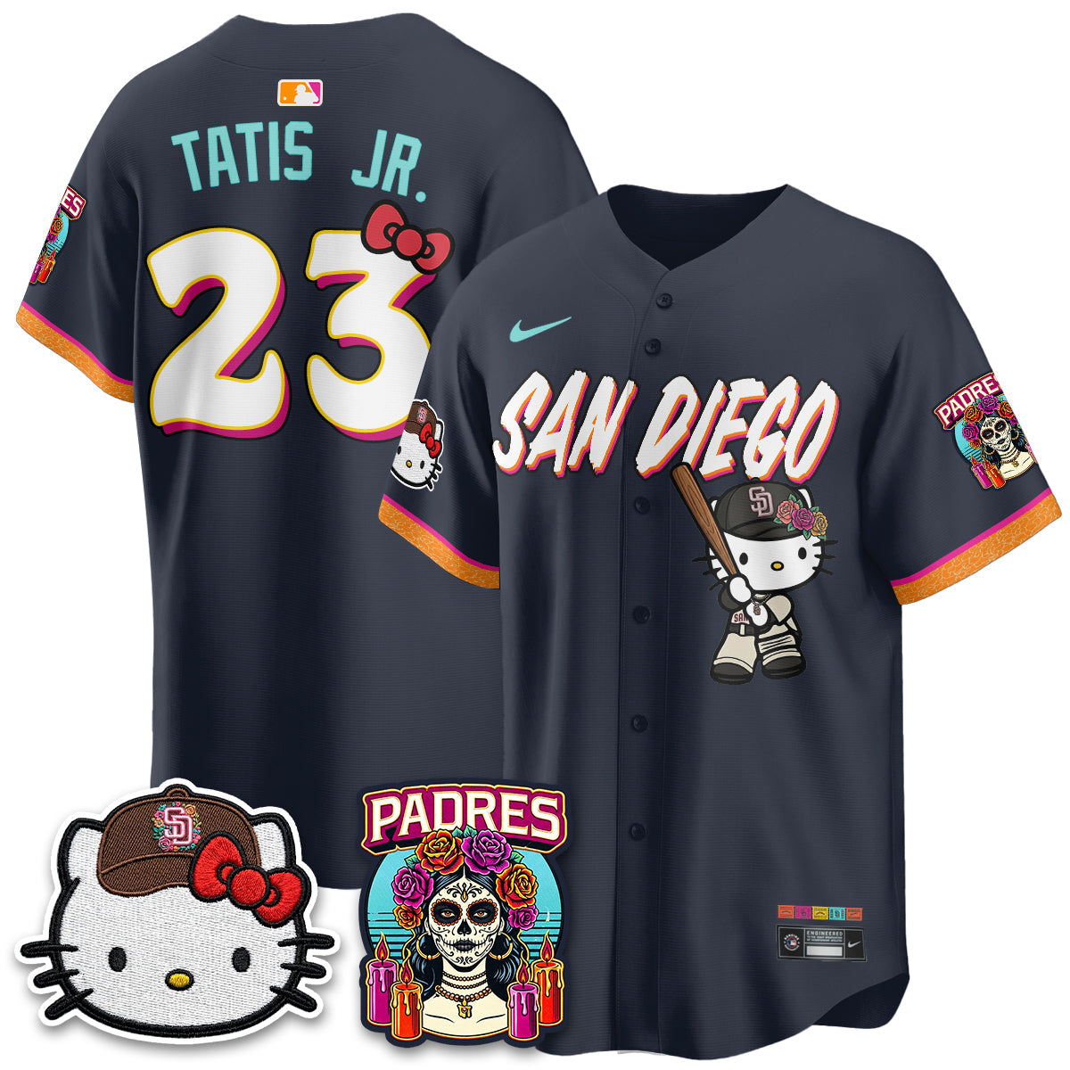 SD 2026 City Connect x Meow KT Vapor Limited Jersey - All Stitched