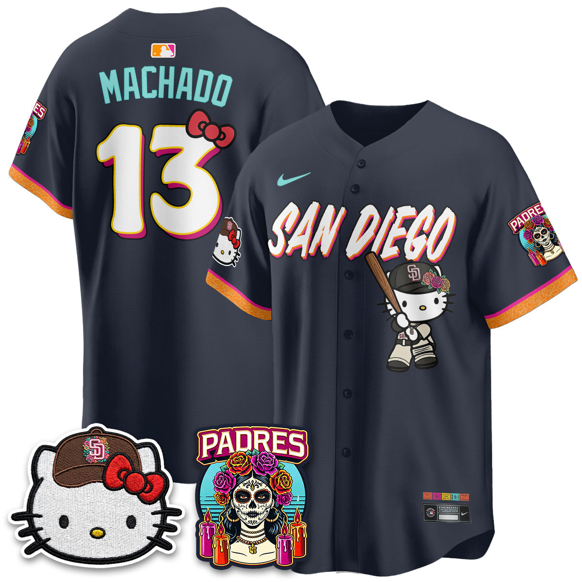 SD 2026 City Connect x Meow KT Vapor Limited Jersey - All Stitched